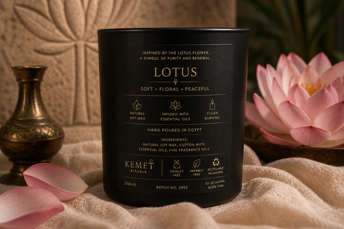 Lotus Candle