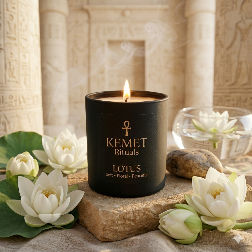 Lotus Candle